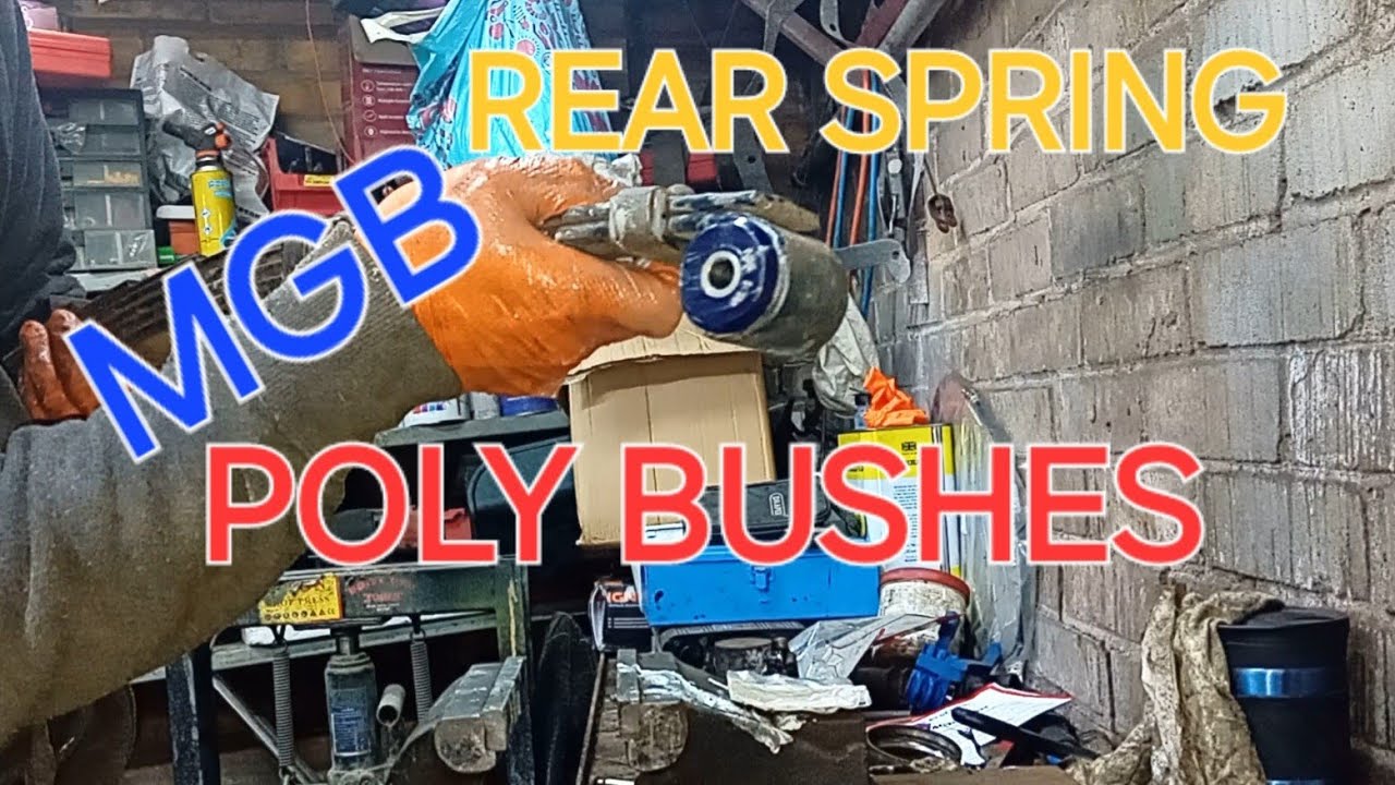1970 MGB GT  rear springs with Polyurethane Bushes