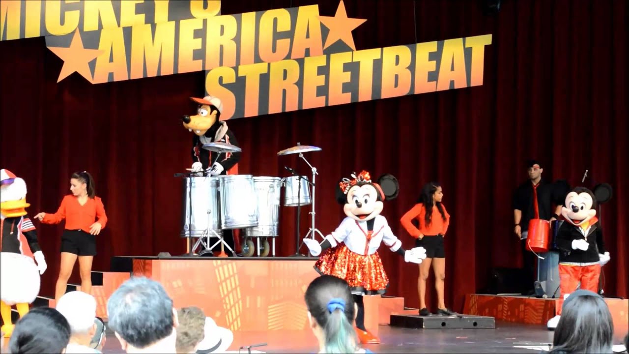 Mickey's America Streetbeat at Epcot 7/10/13 at Disney World Full Show 1080p HD