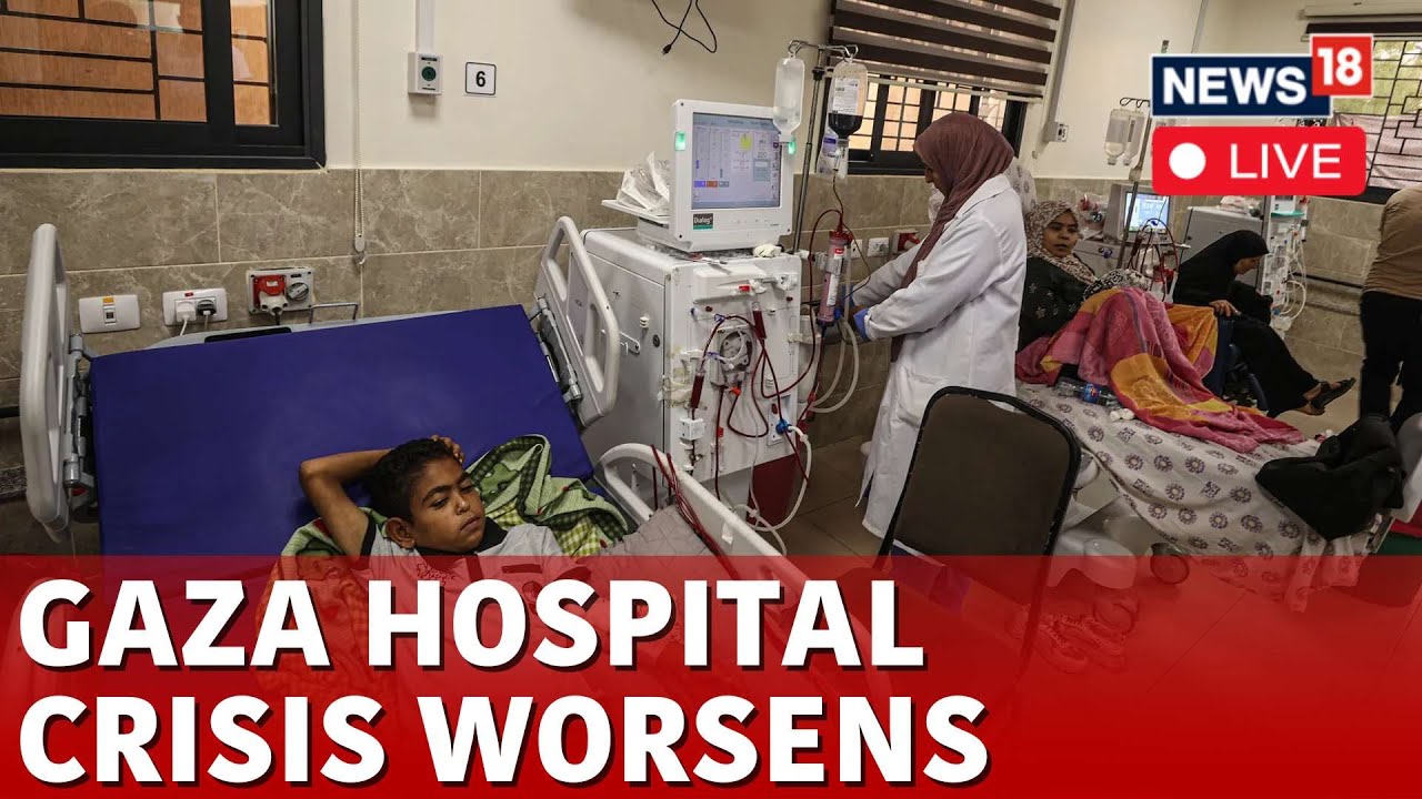 Israel Vs Gaza War | Live Updates From Gaza Hospital | Israel Vs Hezbollah | Israel Vs Iran | N18G