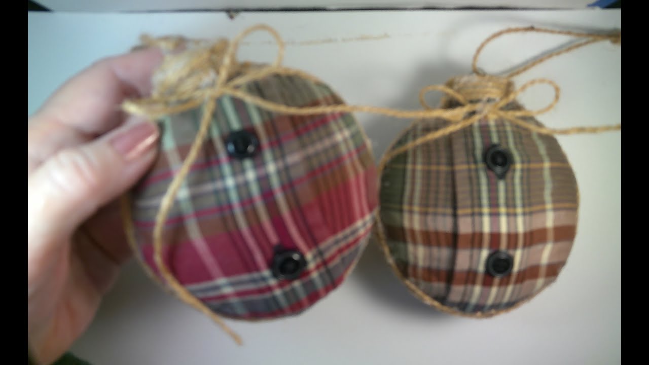 Create Keepsake Ornaments From Loved One's Shirt #keepsake #ornaments #craft 