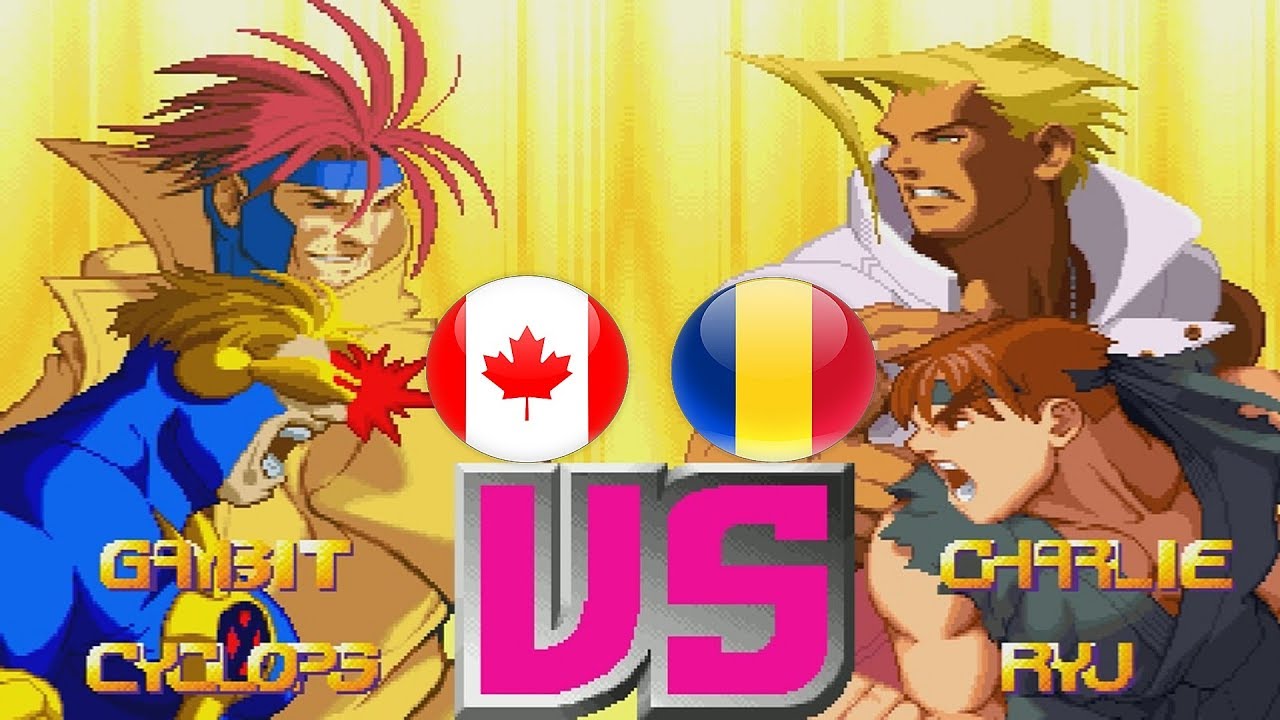 X-Men Vs. Street Fighter - TheDarkJuggerRises vs gohan13