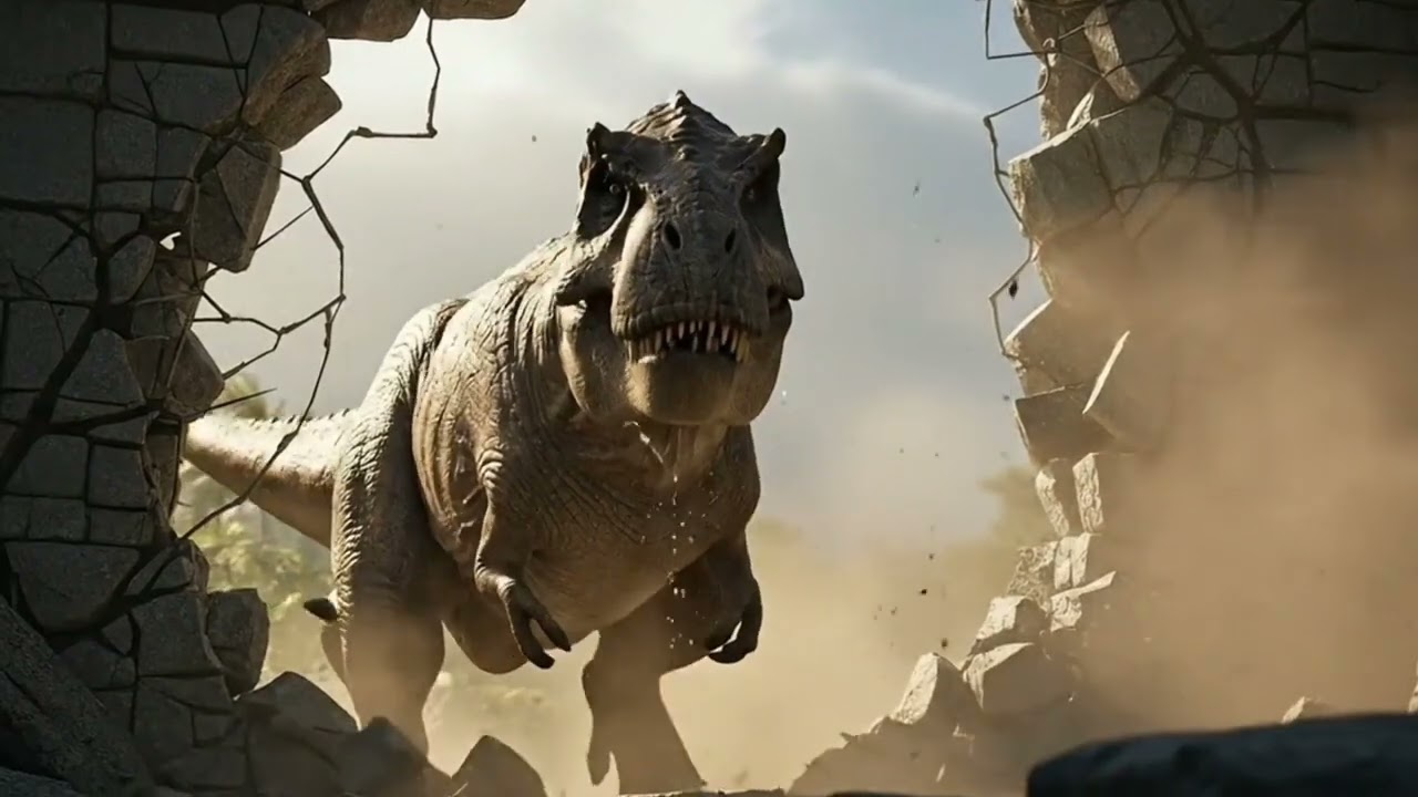 Dinosaur Battle vs Giant.