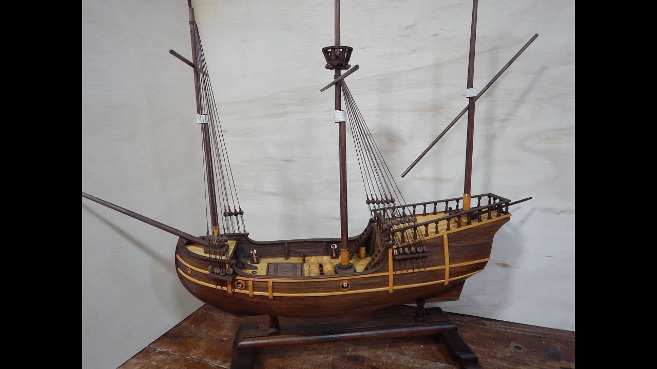 Barcos y velas: La Pinta su construcción