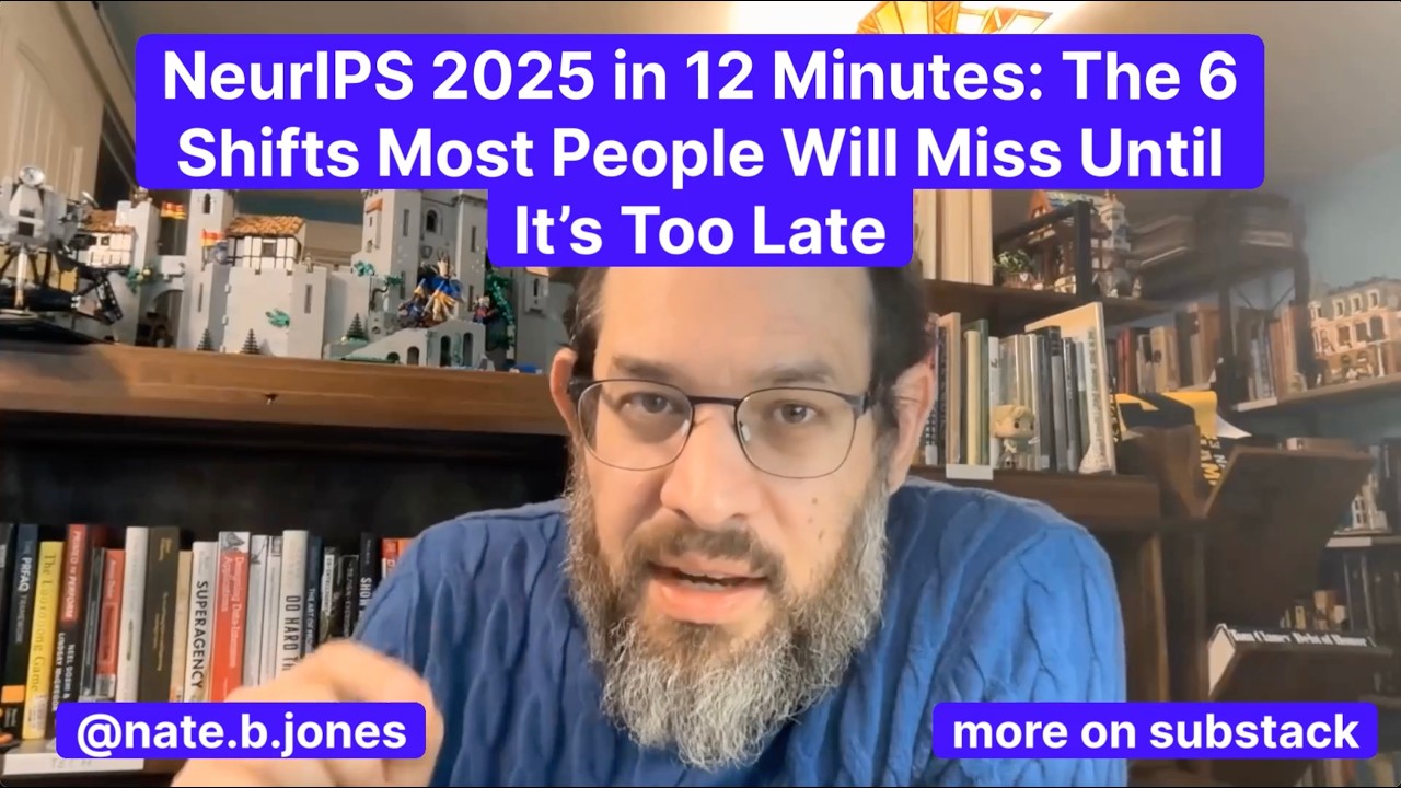 NeurIPS 2025 за 12 минут: 6 сдвигов, которые большинство людей упустят, пока не станет слишком по...