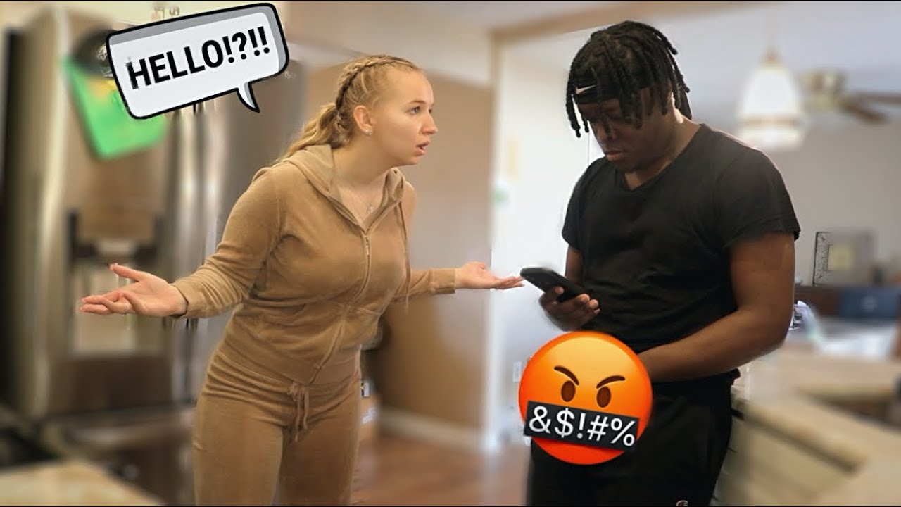 Ignoring My Girlfriend PRANK *She Got MAD*