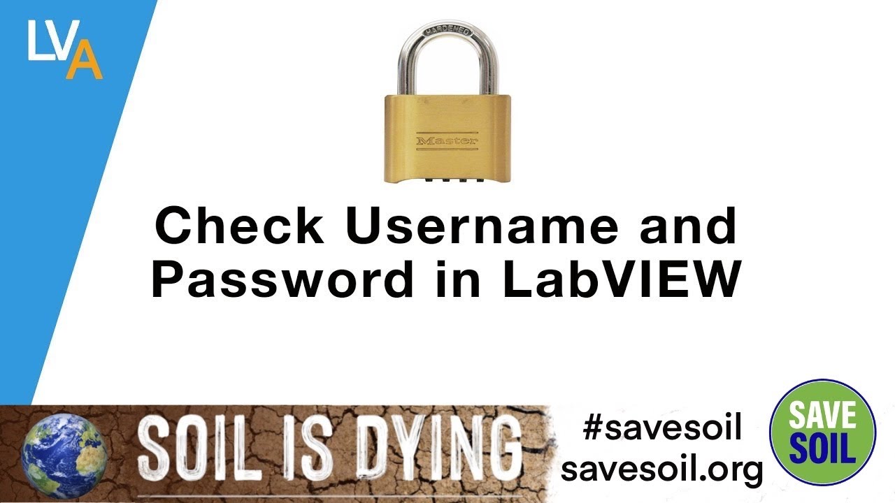 How to write a code to check Username and Password  - LabVIEW