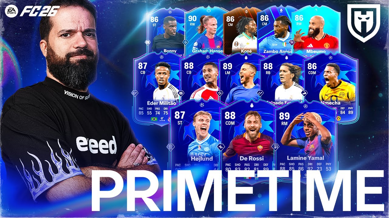 IL RITORNO DI DE ROSSI CON LA PROMO PRIMETIME | HOJLUND YAMAL SALGADO BONNY ANGUISSA | FC26 REVIEW