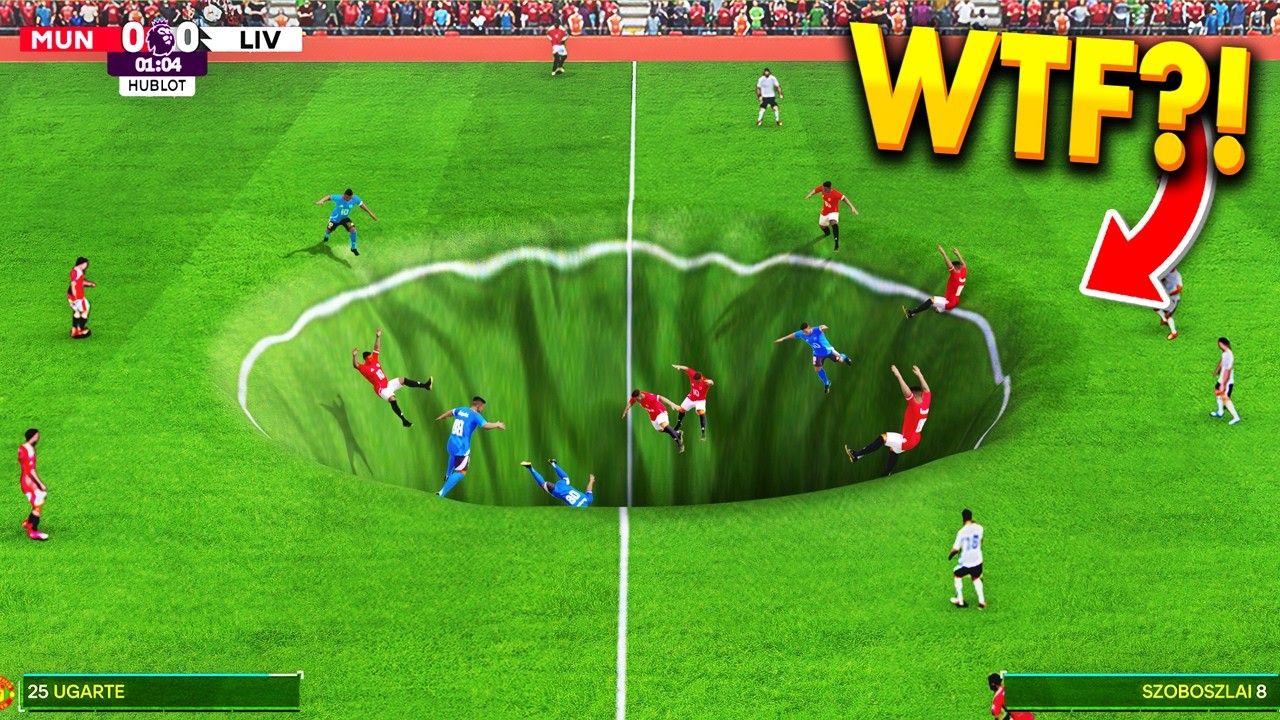 ТОП-100 глюков и сбоев в FIFA!