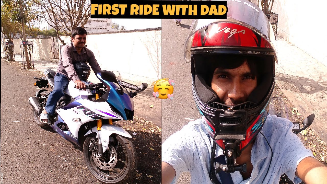PAPA KAY SATH RIDE PAR KYA HO GAYA ❤️
