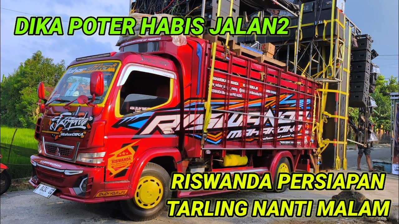 Dika poter habis jalan2 , Riswanda & GPS team persiapan takbir keliling 