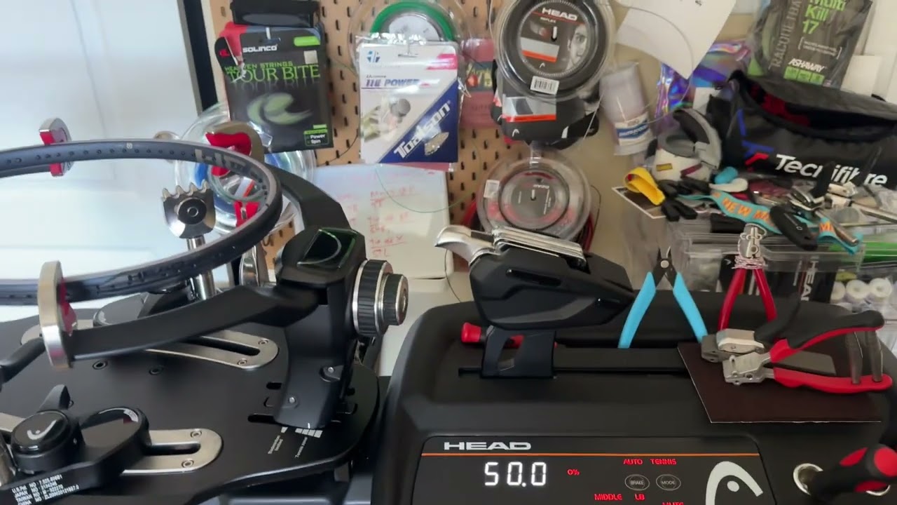 Head TE-3600 Stringing Machine Overview