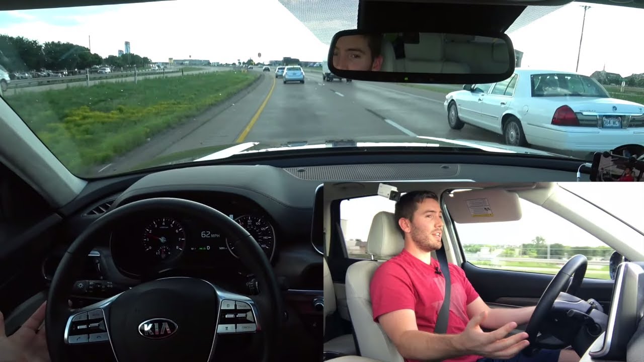 DEMO: 2020 Kia Telluride Driver Assist Features (Smart Cruise, Lane Follow Assist, Cameras, etc!)