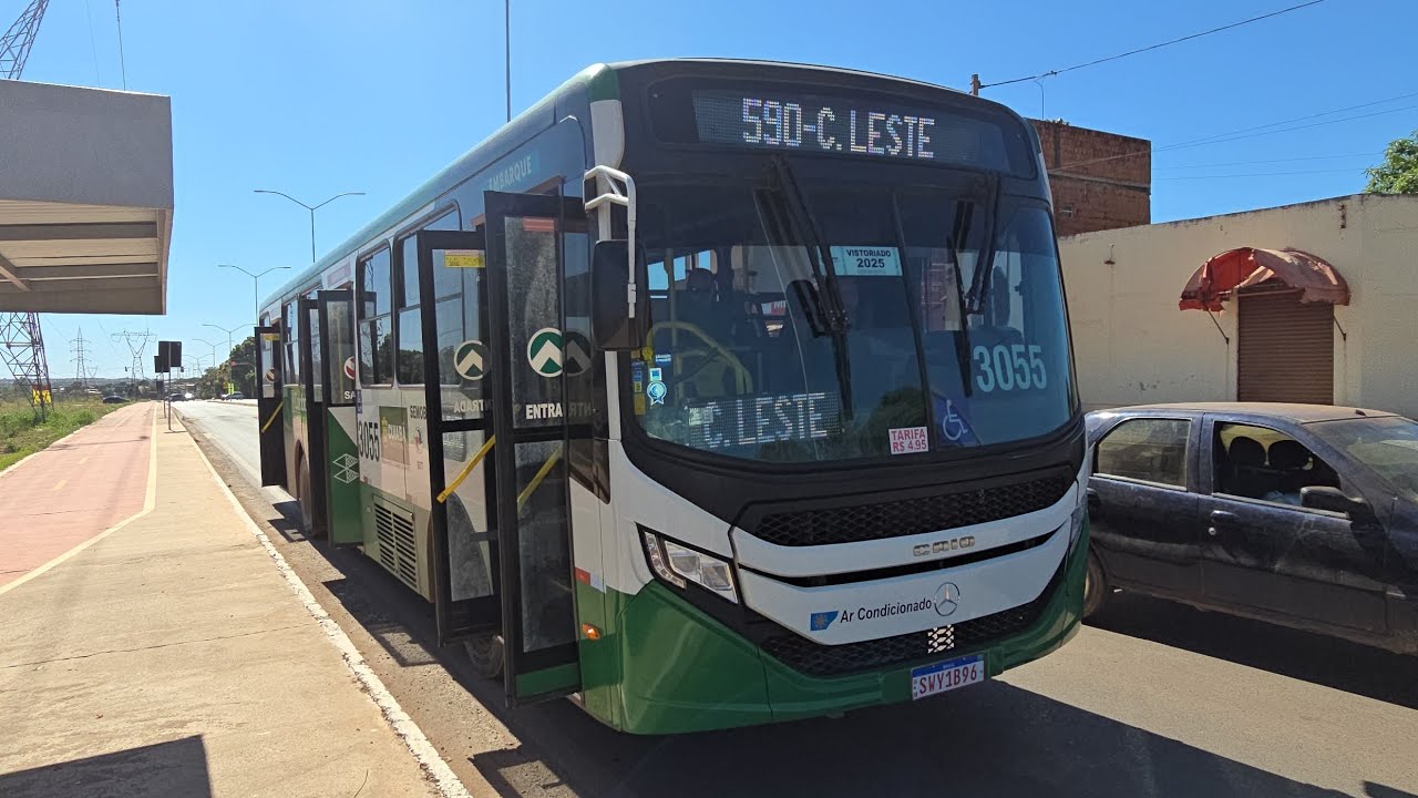 Passeio na linha 590 / Caio Apache VIP V MB-1721 BlueTec 6 / 3055