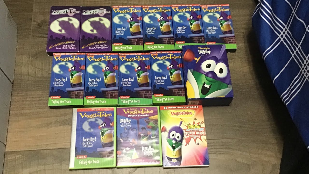 Пересмотренное сравнительное видео для VeggieTales: Larry-Boy! и The Fib From Outer Space!