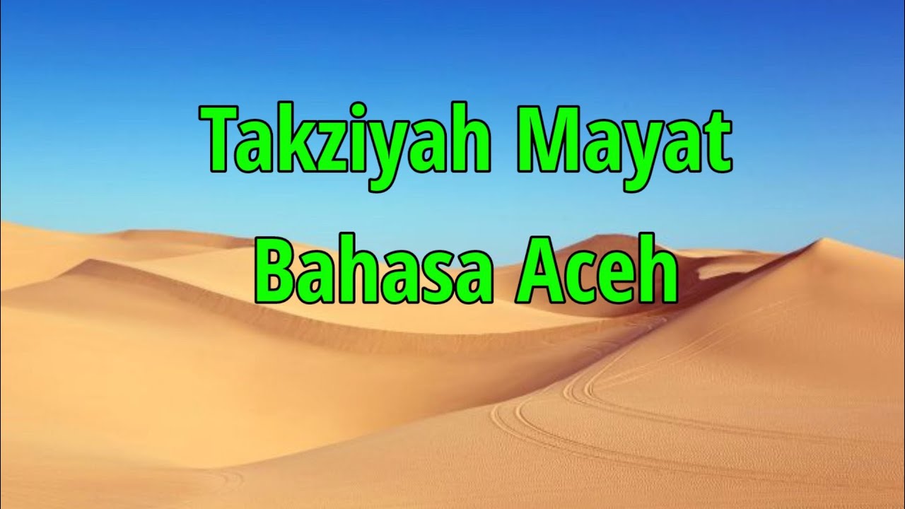 Takziah orang meninggal