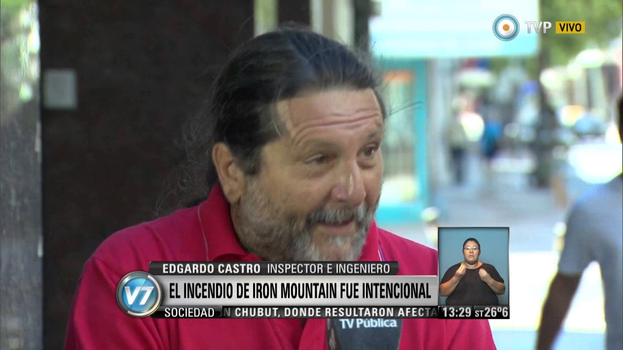 Visión 7 - Determinan que el incendio de Iron Mountain fue intencional