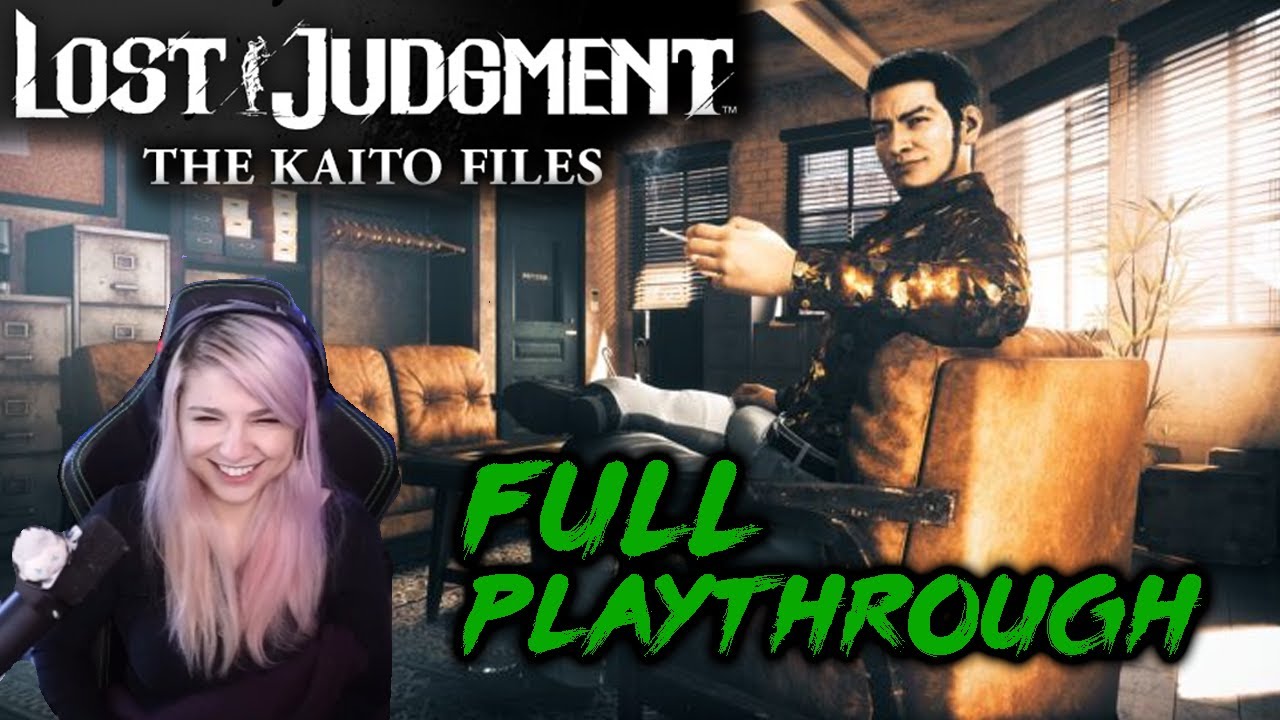 Lost Judgment - Kaito Files DLC Full Playthrough!