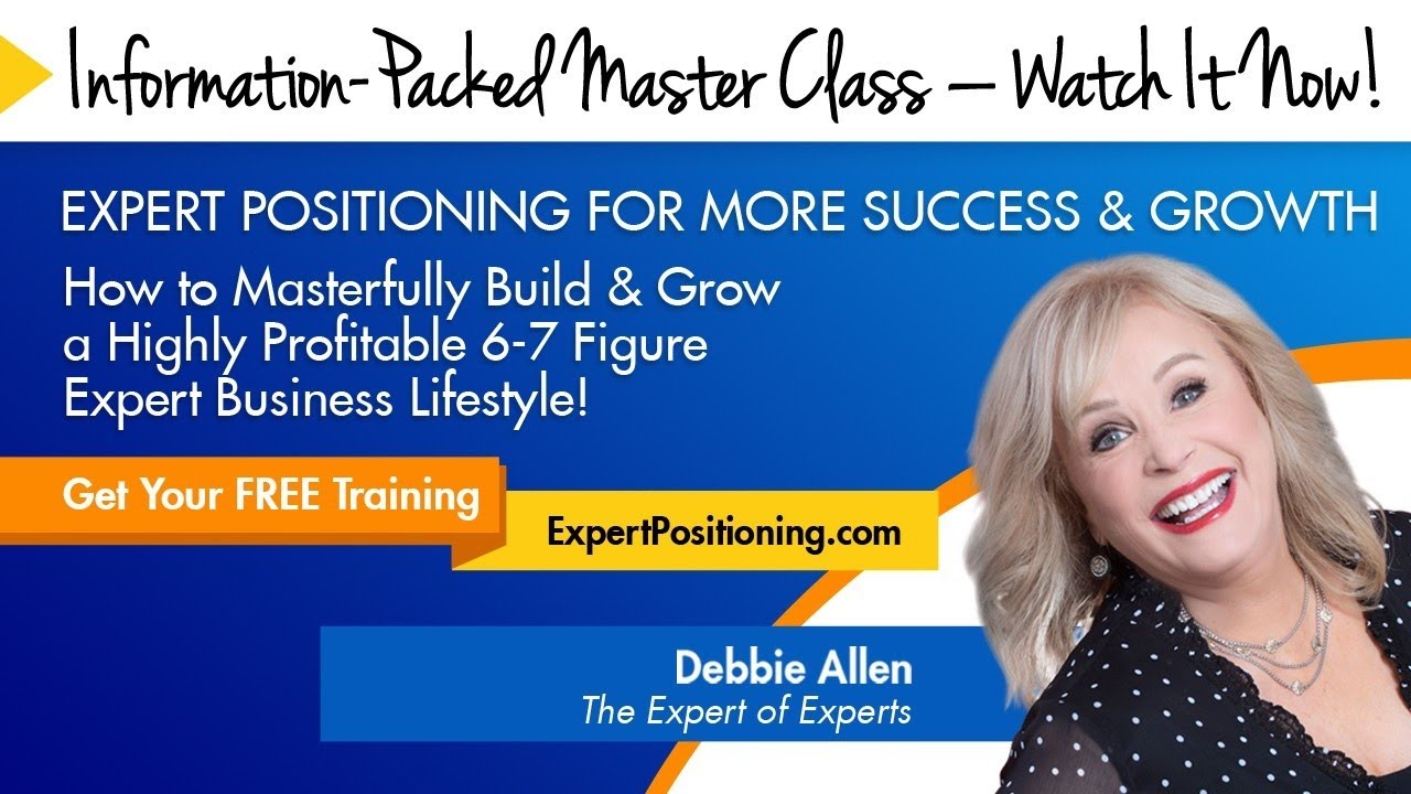 Master Class Expert Positioning