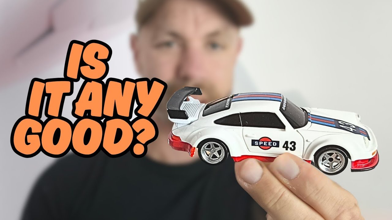This budget 1/43 scale RC drift car has a gyroscope? (Its surprising good) #rccars #rcdrift