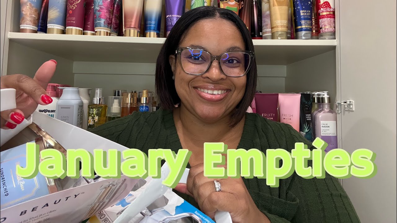 ✨January Empties ✨😱 Body Care, Skin Care Samples