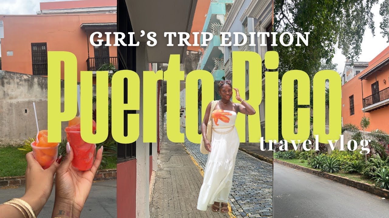 GIRLS TRIP TO PUERTO RICO 🇵🇷 | Old San Juan, Salsa Dancing, Bacardi Tour + More!