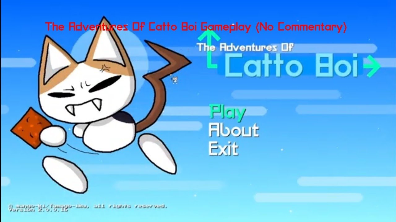 The Adventures of Catto Boi Gameplay (No Commentary) 