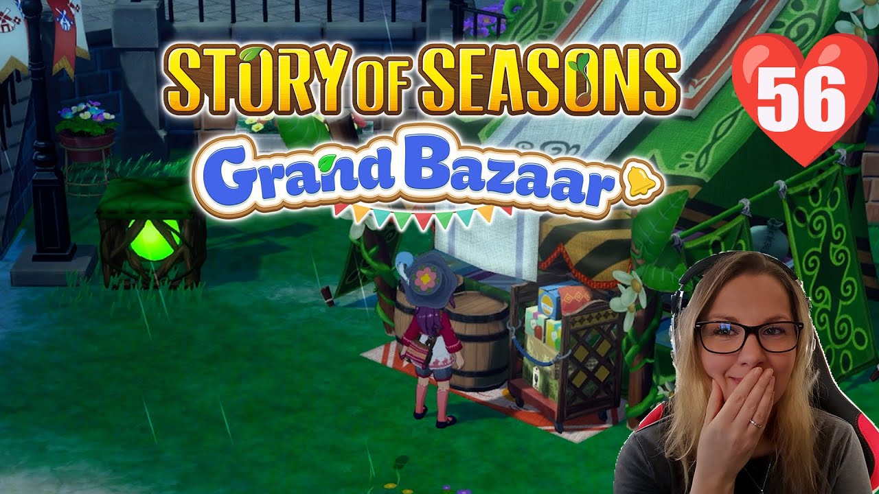 Story of Seasons Grand Bazaar 56 [Let's Play] / Bazaar bestücken & neue Werkzeuge /Gameplay deutsch