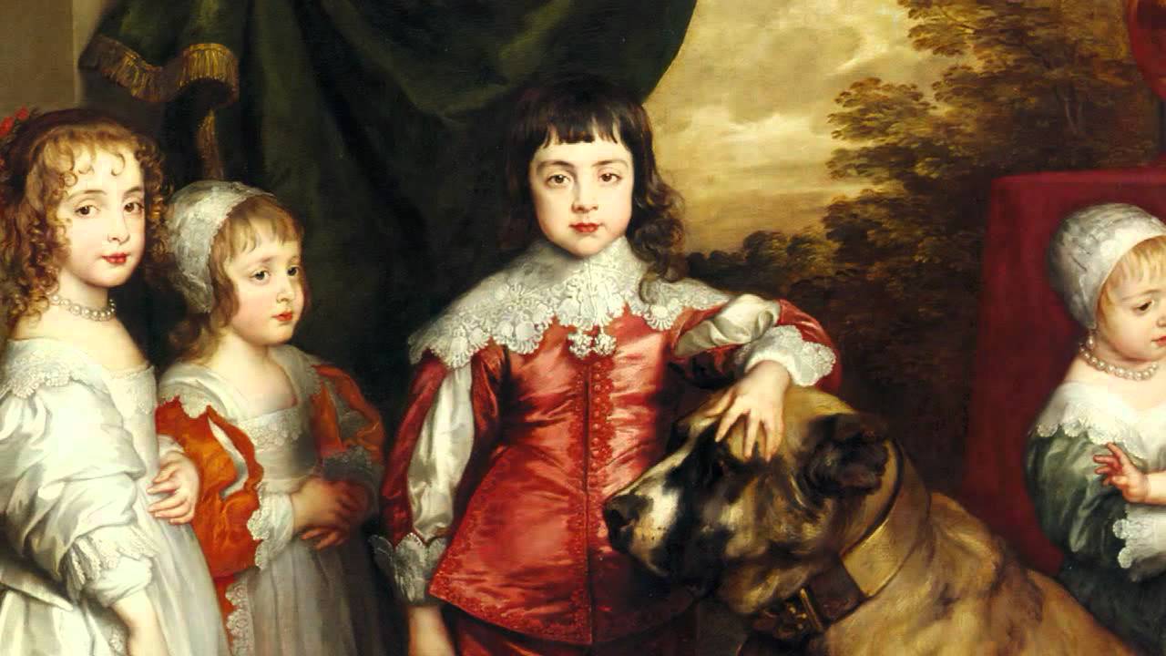 Royal Collection: The five eldest children of Charles I, Sir Anthony Van Dyck