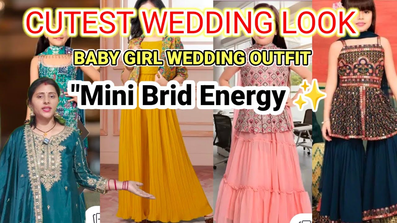 Princess Look Baby Girl Wedding Sarara Suit।। @AndeepVlogs 