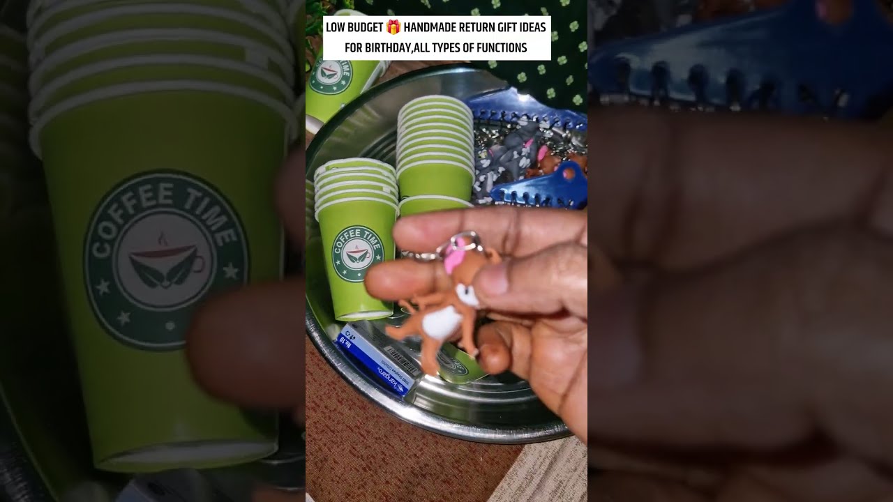 🎁HANDMADE RETURN GIFTS WITH LOW BUDGET|BIRTHDAY PARTIES|THAMBOOLAM|WEDDING