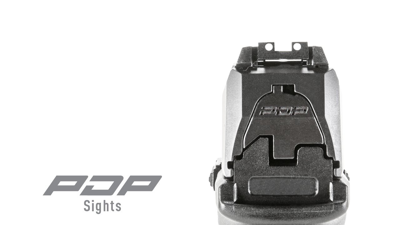 Walther PDP Features: Sights