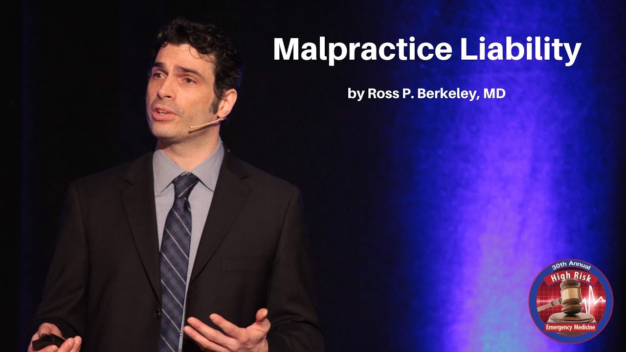 Malpractice Liability | The High Risk Emergency Medicine *Home-Study* Course