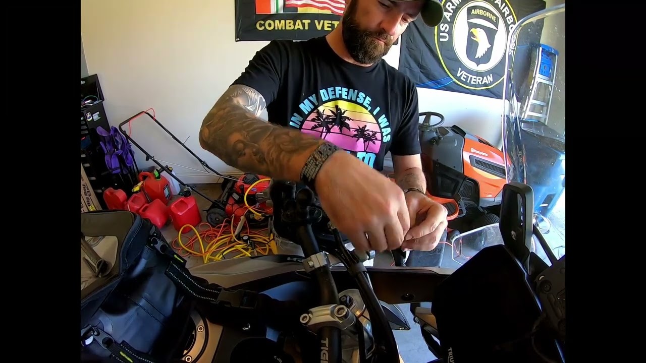 Tiger 900 RP Barkbuster Install