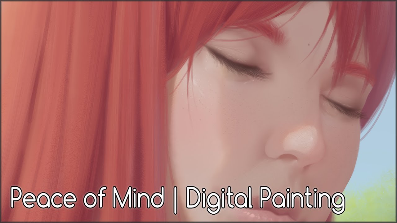 Peace of Mind | Digital Painting Process