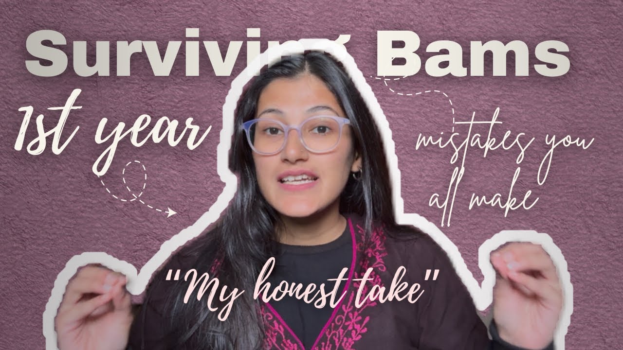 How to survive BAMS 1st year 😳📚| mistakes you All make 🤷🏻‍♀️| my honest take     #bams1styear 