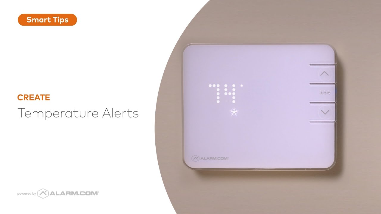 Configure Thermostat Temperature Alert Notifications