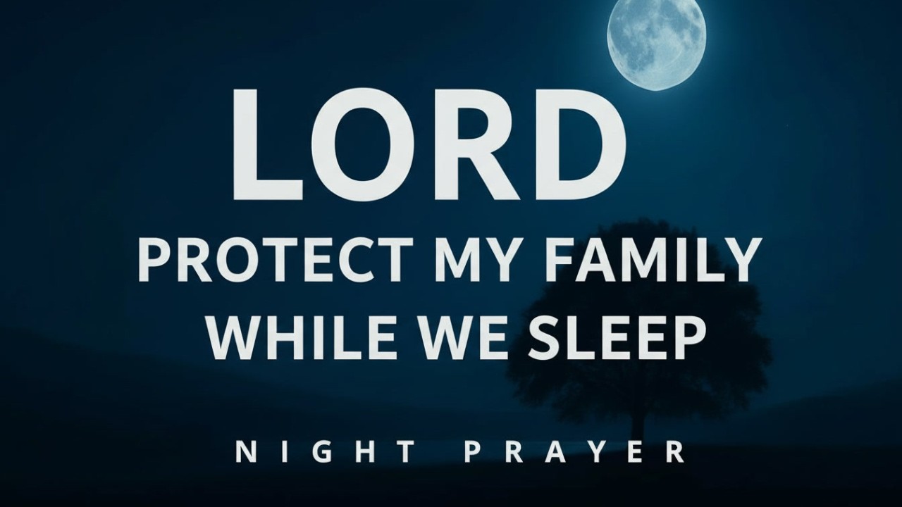 Lord, Cover Me With Your Peace Tonight | Powerful Night Prayer for Protection, Rest & Divine Dreams