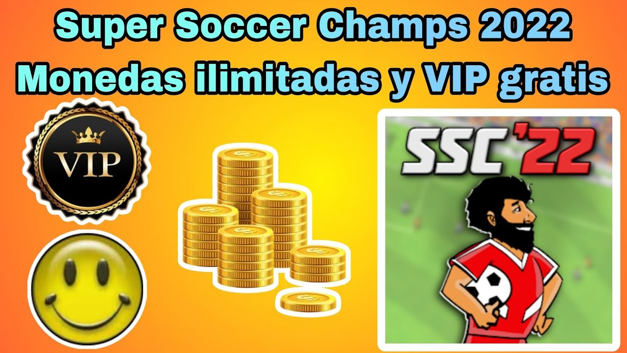 Super Soccer Champs 22 Monedas ilimitadas y VIP gratis (SSC 2022)