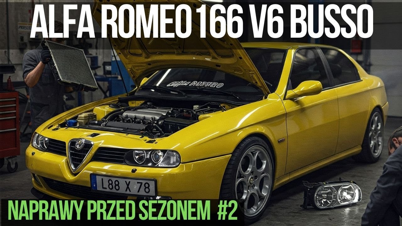 ALFA ROMEO 166 V6 #BUSSO - Начинаем сезон #часть2 | Подготовка к сезону, обслуживание кондиционера