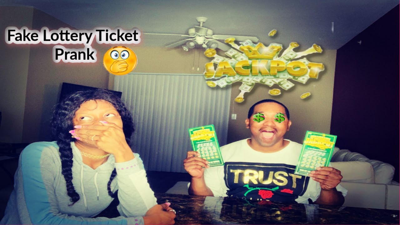 Fake Lottery Ticket on BoyFriend!! | TheRealTDFamily