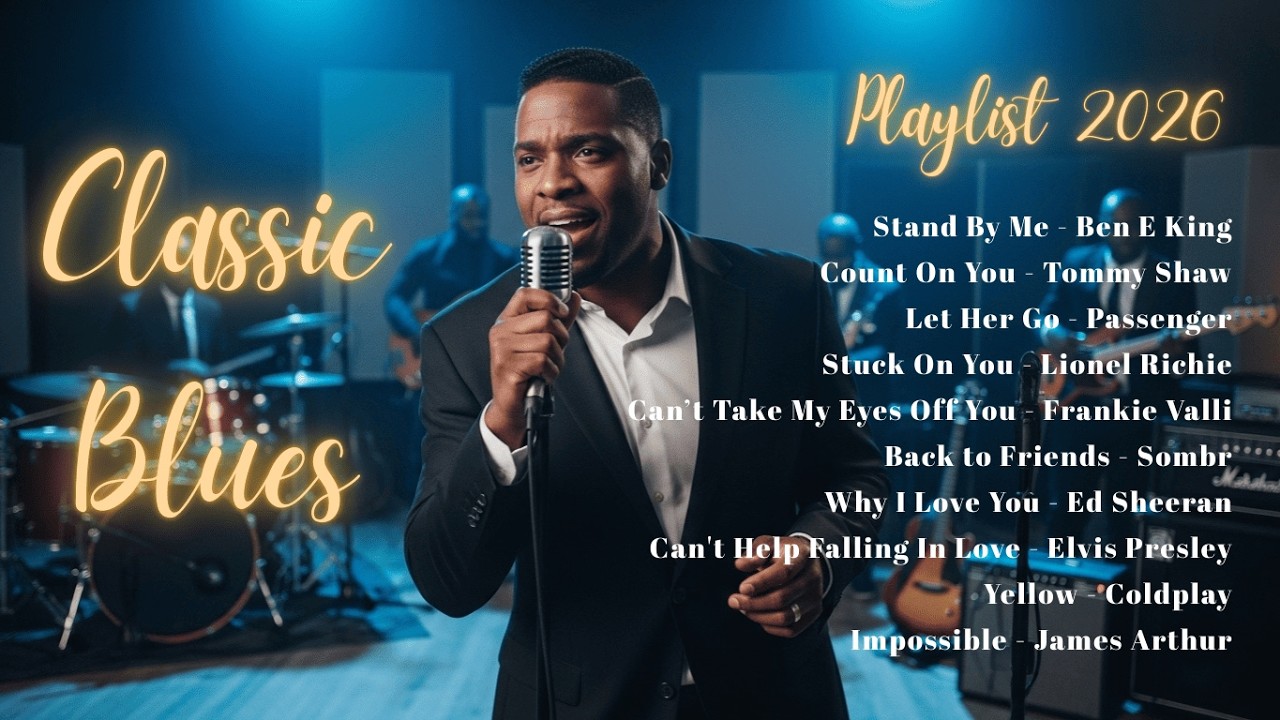 Relaxing Song Cover Blues - Stand By Me, Back to Friends, Yellow, Count On You, Let Her Go 5/2