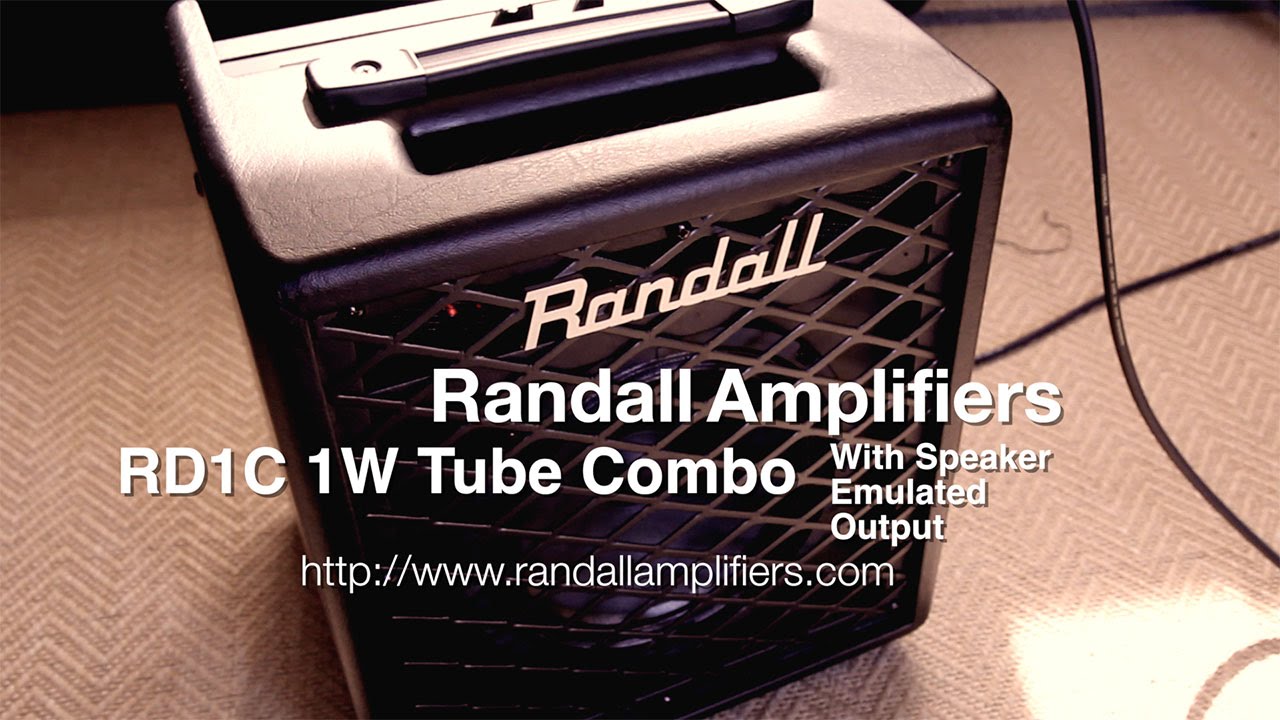 Randall RD1C 1W Tube Combo - Demo