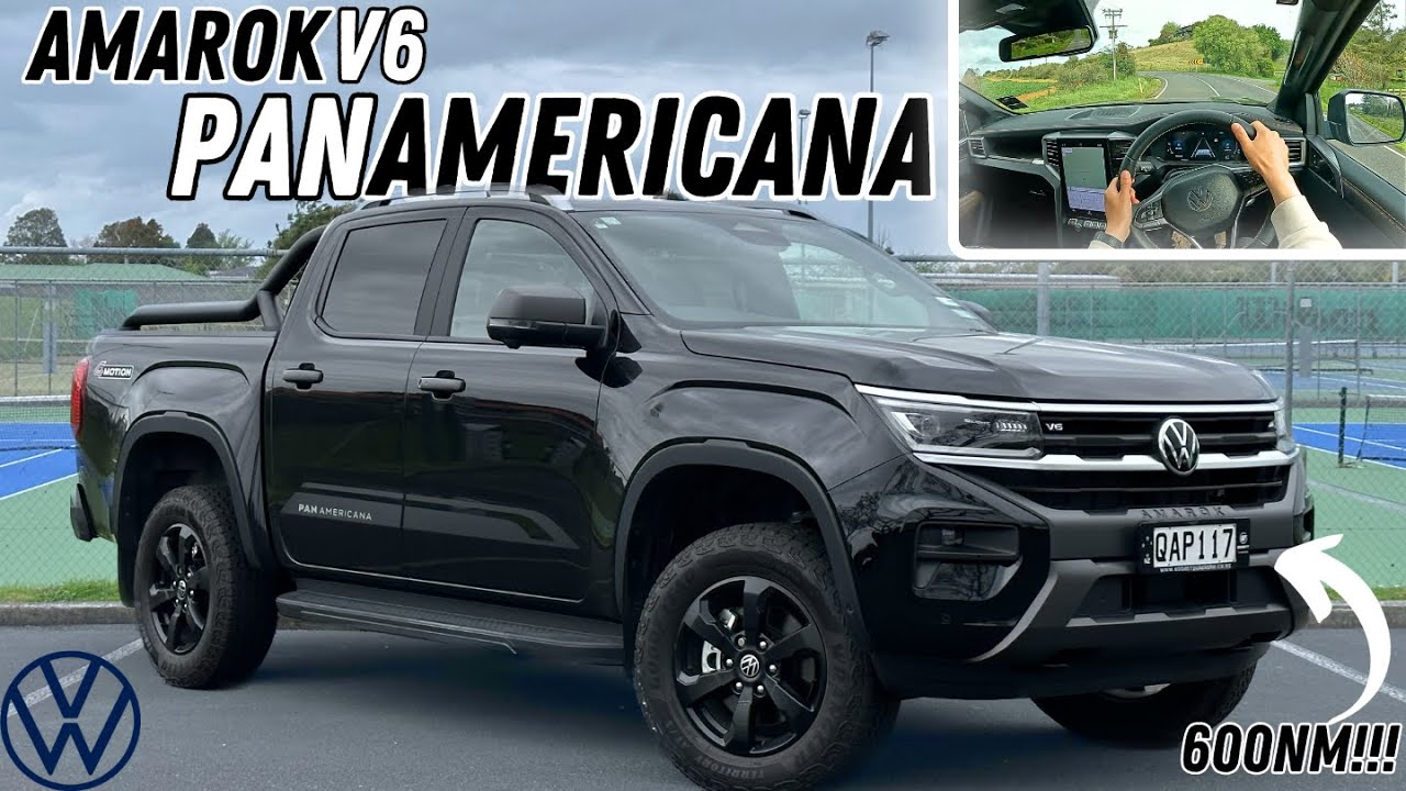VW Amarok PanAmericana V6 2024│Обзор от первого лица│3.0L V6 184 кВт 600 Нм 10-ступенчатая автома...