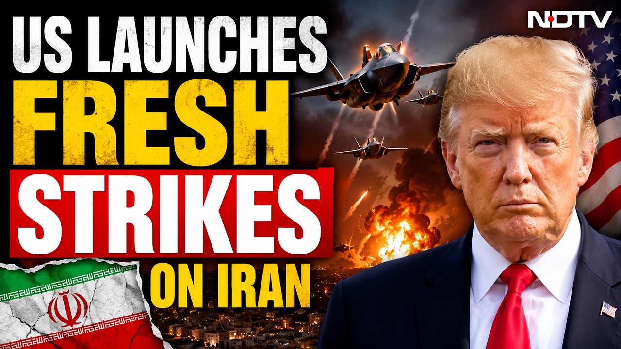 LIVE: US-Iran War | US Launches Fresh Strikes On Iran | Trump | Middle East Crisis | Breaking News