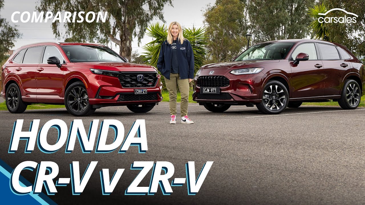 Сравнение Honda CR-V 2024 и Honda ZR-V 2024 года | Какой из этих двух внедорожников среднего разм...