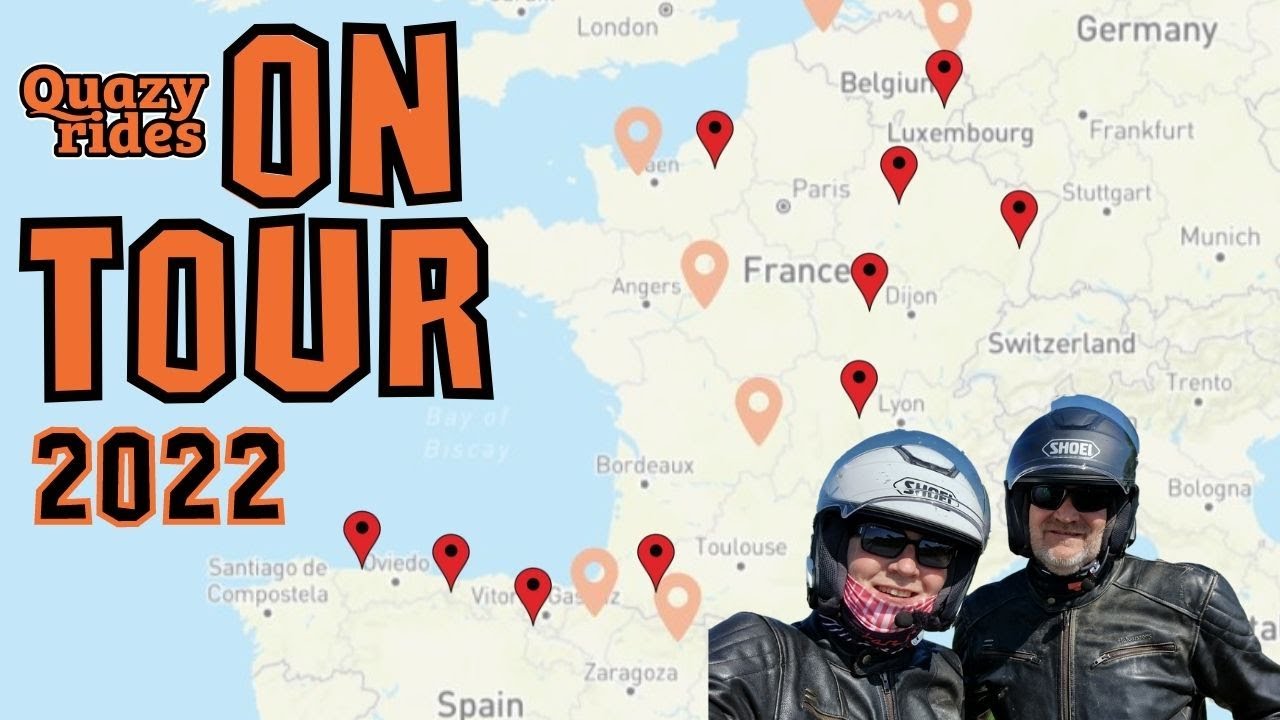 Quazy Rides ON TOUR: follow us on our tours in Belgium, France and Spain