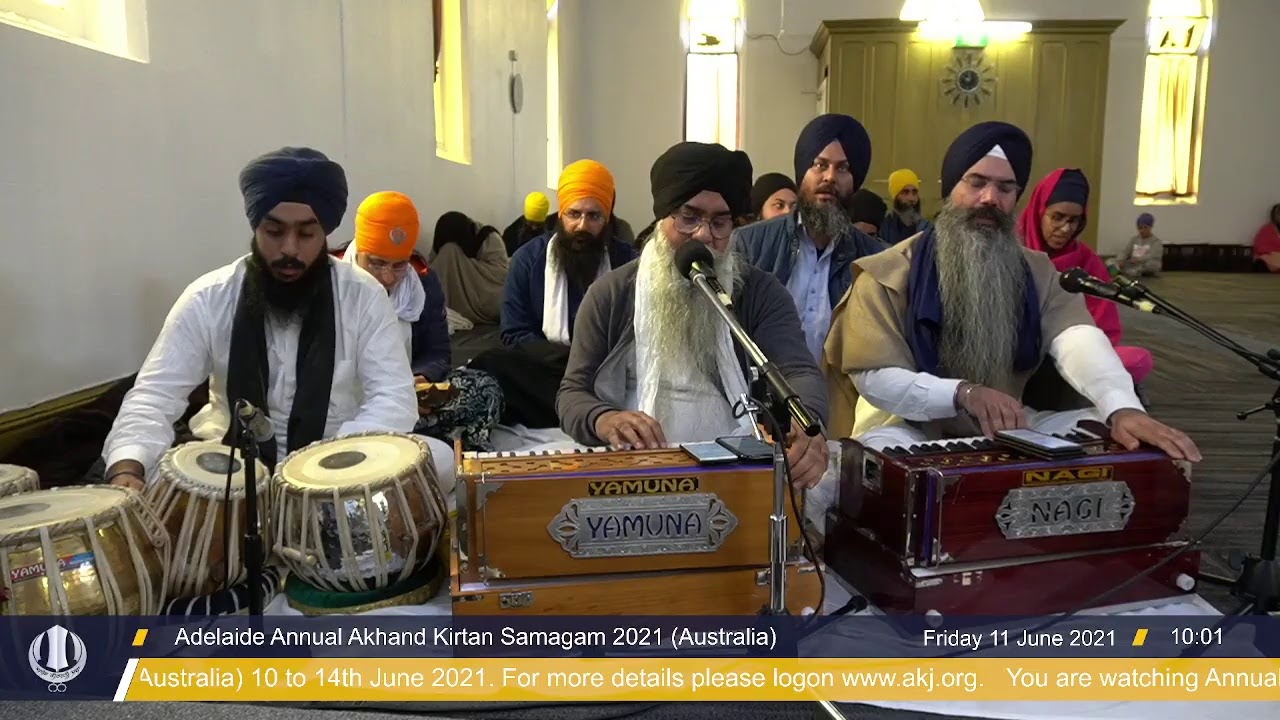 Annual Adelaide Akhand Kirtan Samagam 2021  Friday Morning