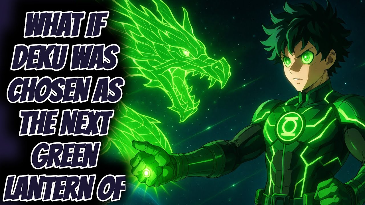 What If Deku Was Chosen as the Next Green Lantern of Earth