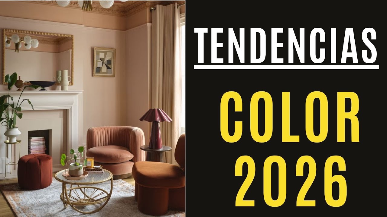 TENDENCIAS COLOR 2026👉 Decoración de Interiores