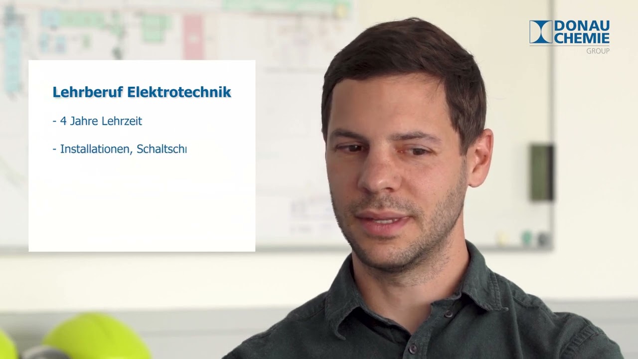 Donau Chemie - Unsere Lehrlingsausbilder - Andreas